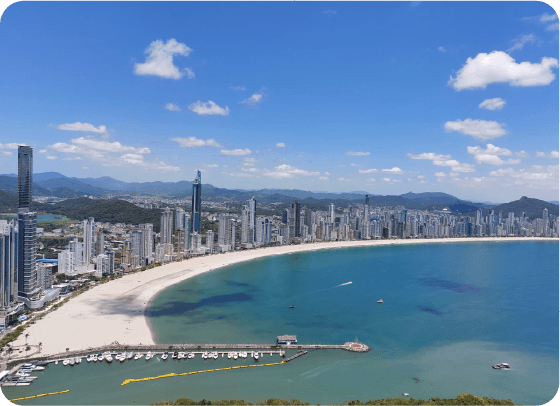 Localização privilegiada em Balneário Camboriú.